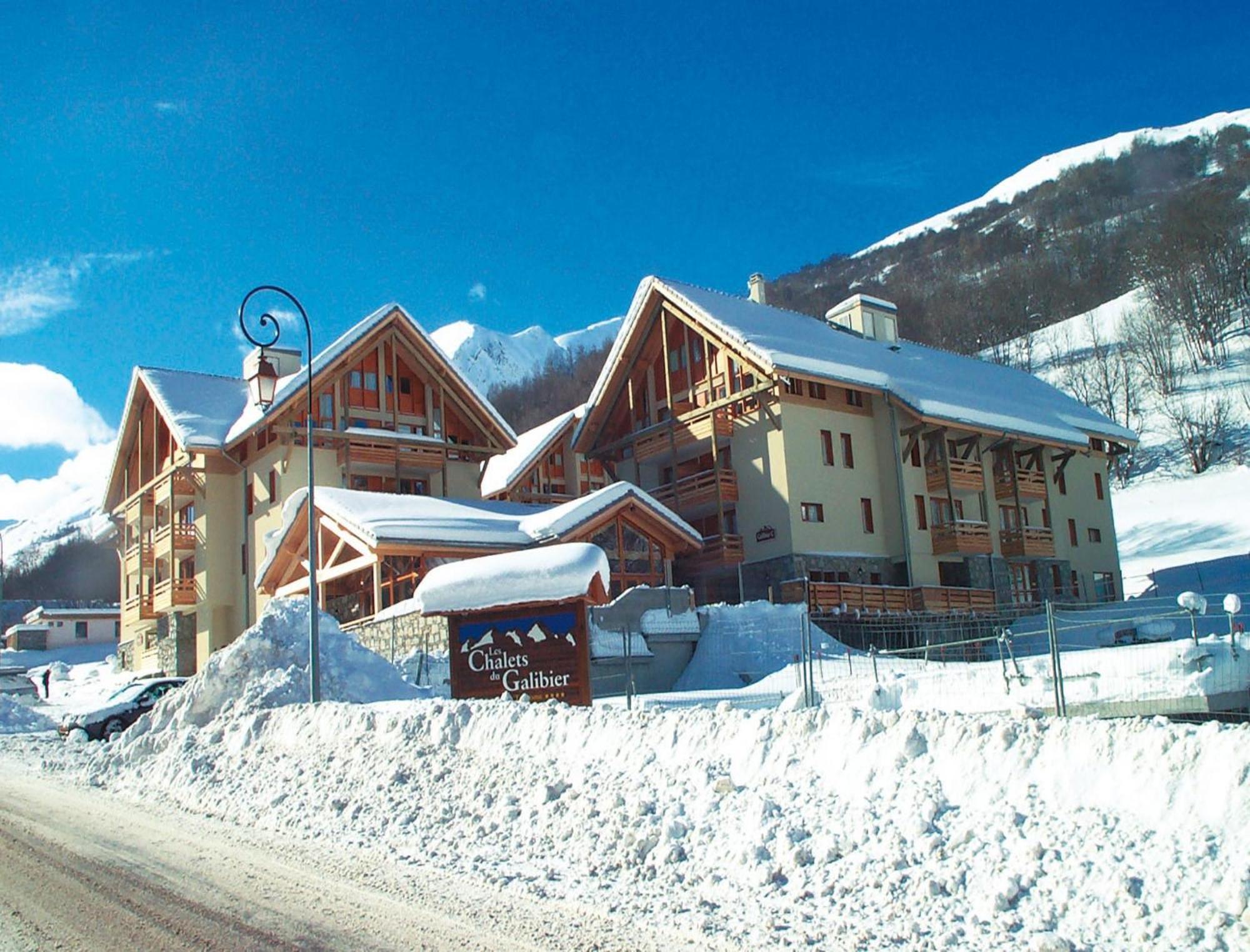 Lagrange Vacances Chalets Du Galibier Valloire Bagian luar foto